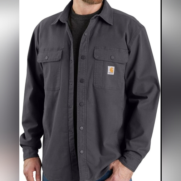Carhartt Other - Carharrt Shirt Jack Fleece Lined canvas